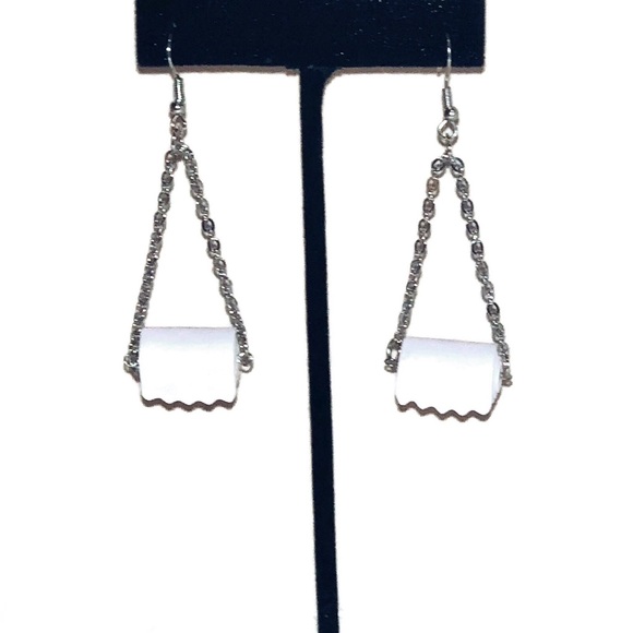 RARE! Toilet Paper! Earrings, That Is... - Picture 5 of 9